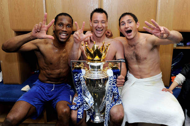 John terry, lampard, drogba